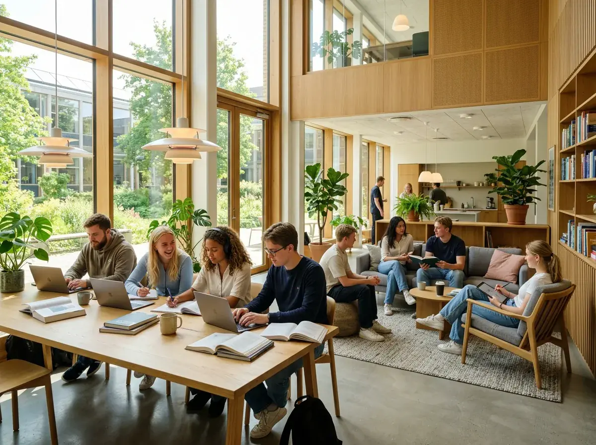 36 espacios diseñados para una nueva forma de vivir la etapa universitaria